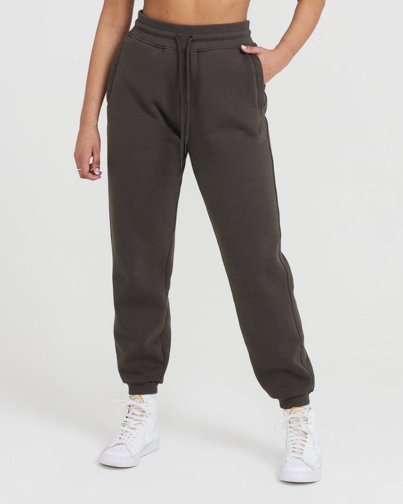 Deep Grey / Brown Oner Active Classic Joggers | 92174WGTK