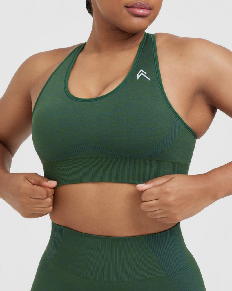 Green Oner Active Classic Seamless 2.0 Bralette Sports Bras | 27396MHIL