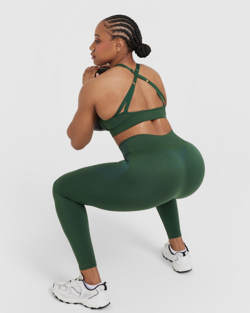 Green Oner Active Classic Seamless 2.0 Bralette Sports Bras | 27396MHIL