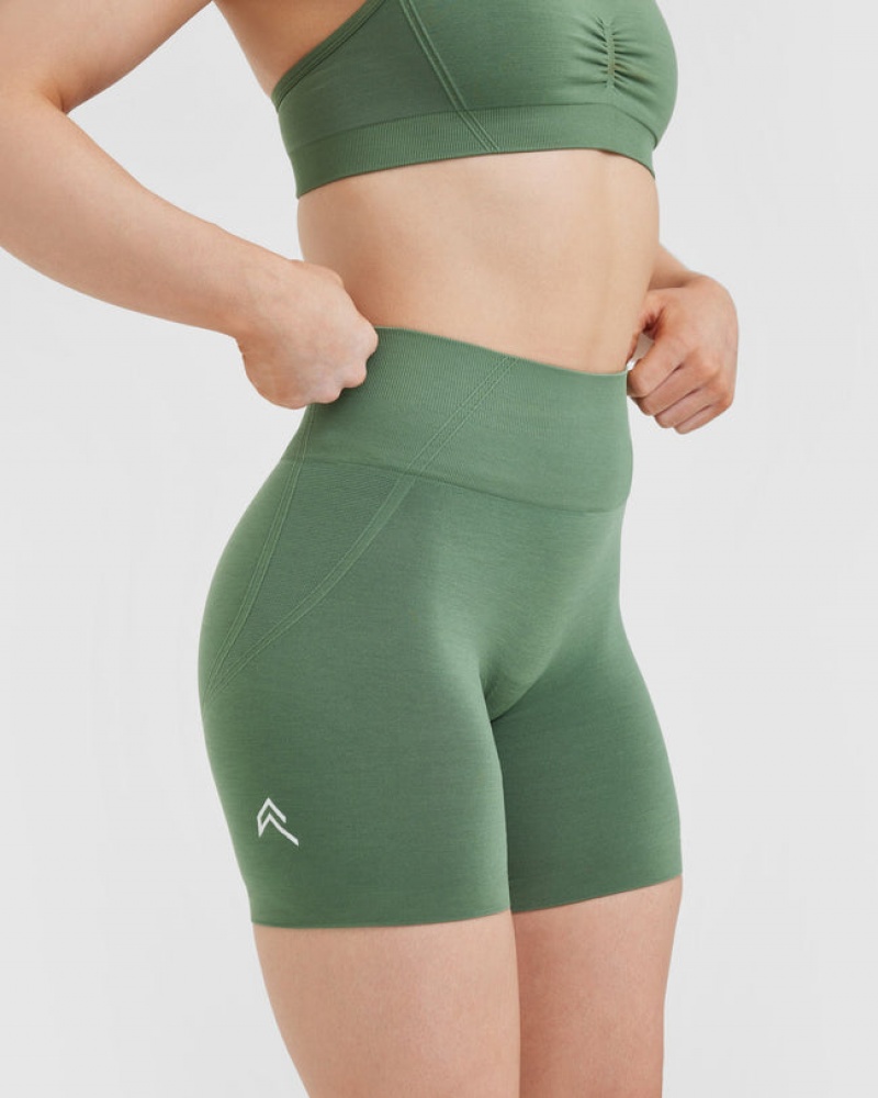 Green Oner Active Effortless Seamless Shorts | 16594JHAC