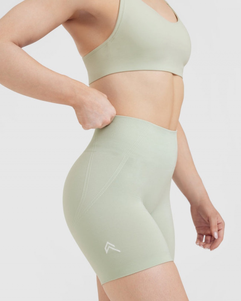 Green Oner Active Effortless Seamless Shorts | 62709NDVU