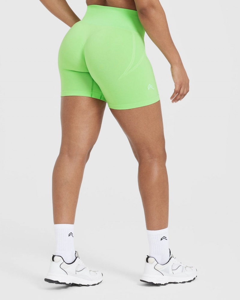 Green Oner Active Effortless Seamless Shorts | 23475ZJXI