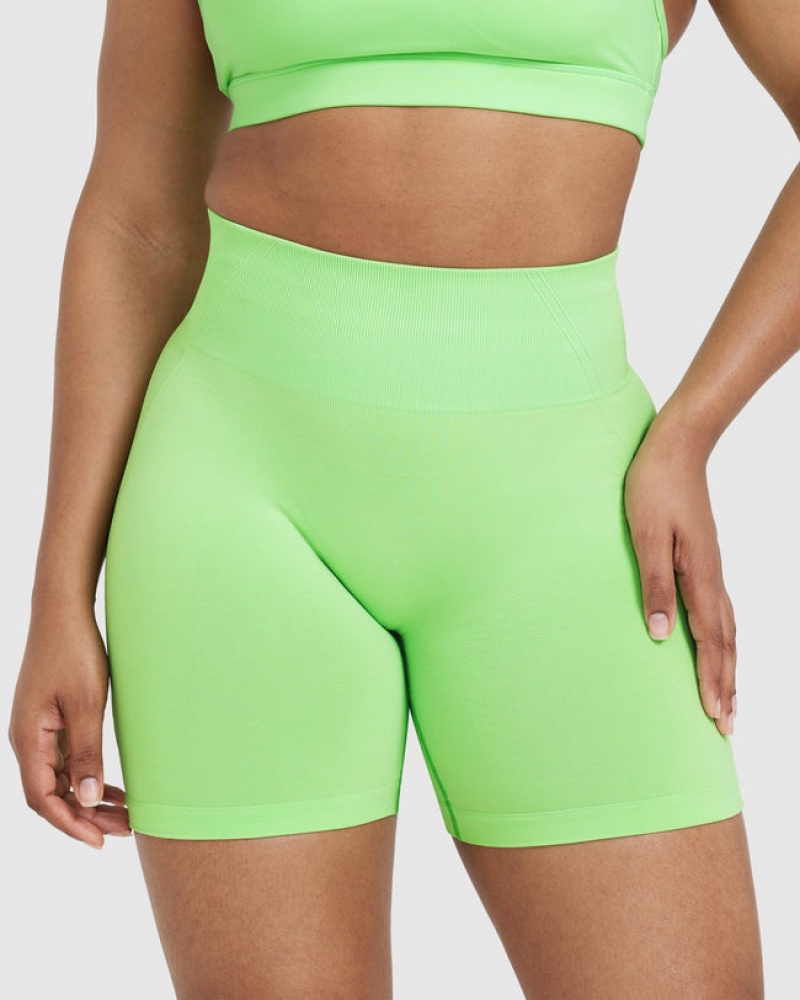 Green Oner Active Effortless Seamless Shorts | 23475ZJXI