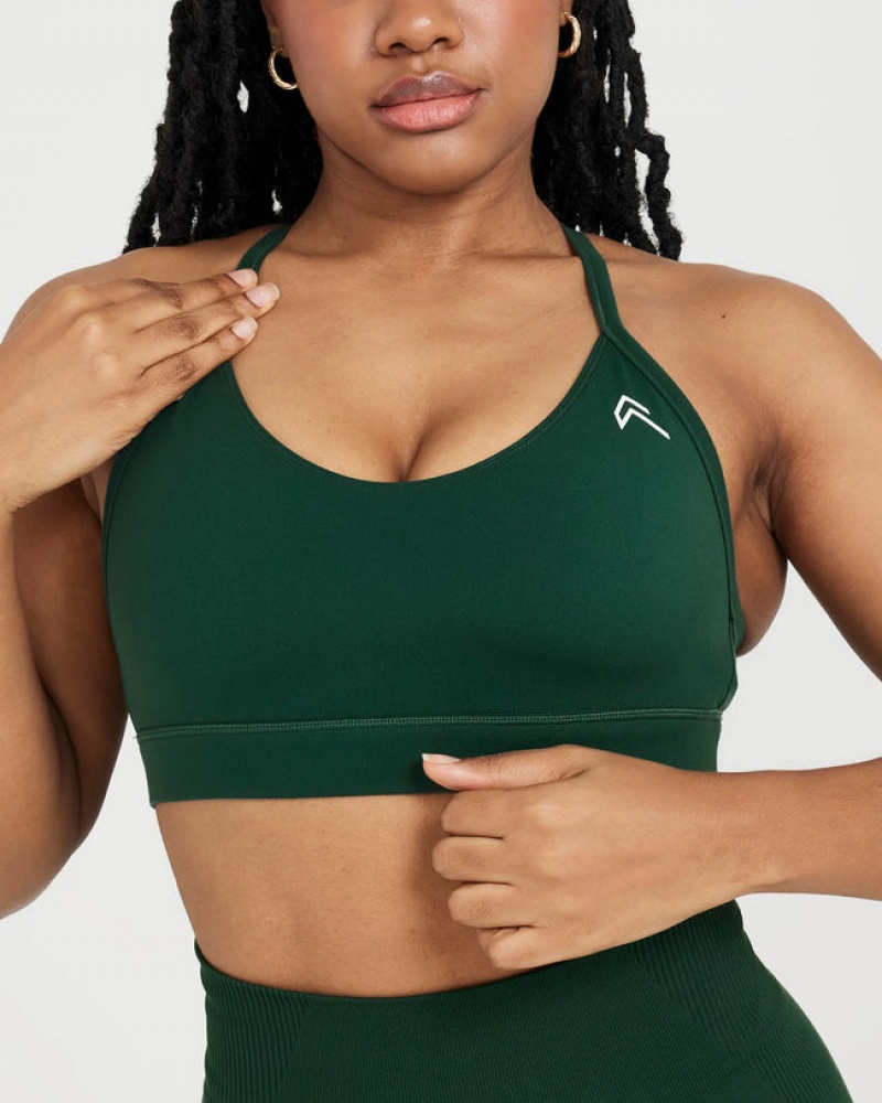 Green Oner Active Everyday Sports Bras | 39086LKAX