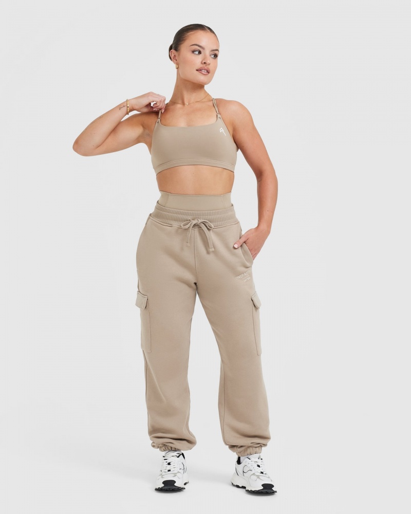 Grey Oner Active All Day Est 2020 Cargo Joggers | 25980PSNE