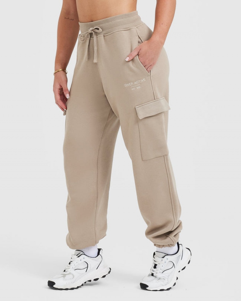 Grey Oner Active All Day Est 2020 Cargo Joggers | 25980PSNE