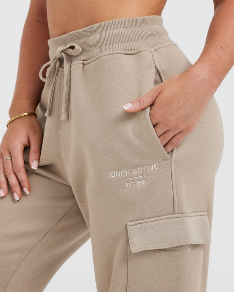 Grey Oner Active All Day Est 2020 Cargo Joggers | 25980PSNE