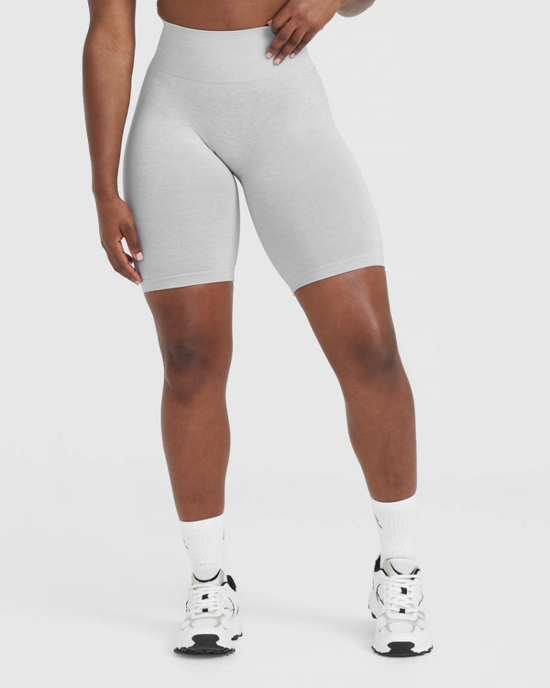 Grey Oner Active Effortless Seamless Cycling Shorts | 75821BTZF