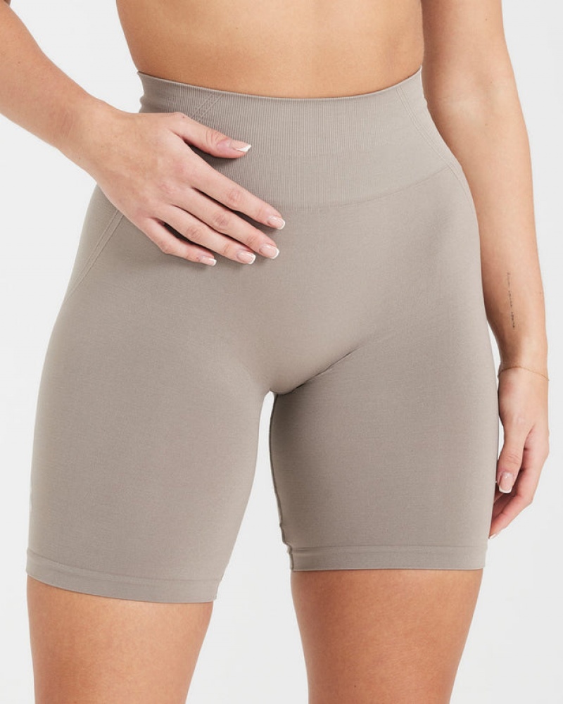 Grey Oner Active Effortless Seamless Cycling Shorts | 35079AZBJ