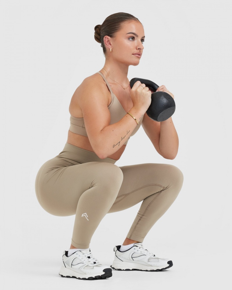 Grey Oner Active Effortless Seamless Leggings | 13769WLDN