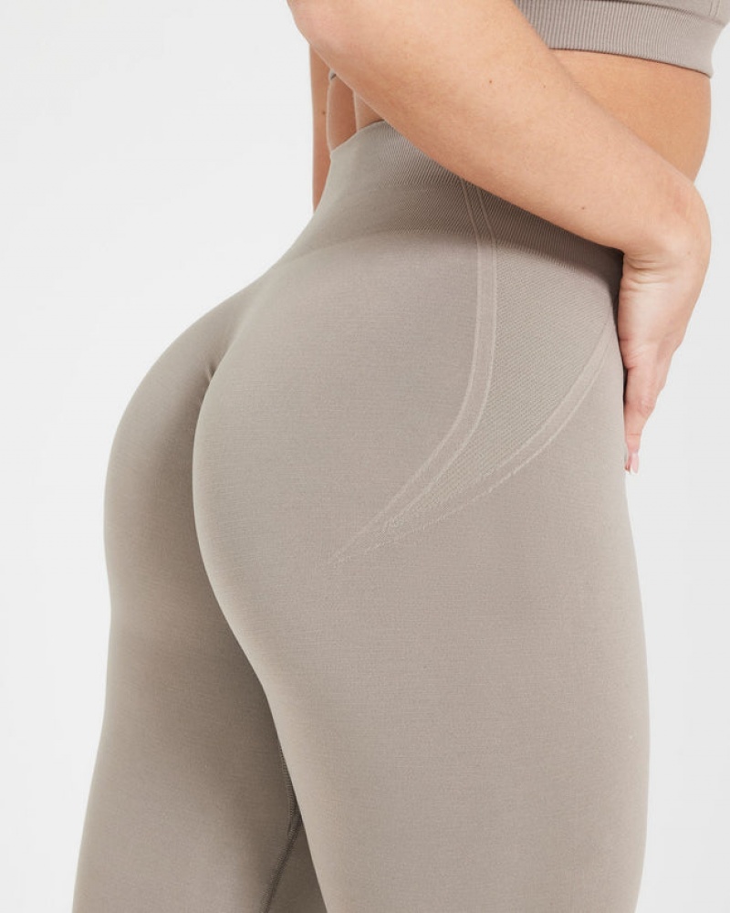 Grey Oner Active Effortless Seamless Leggings | 05741KMOX