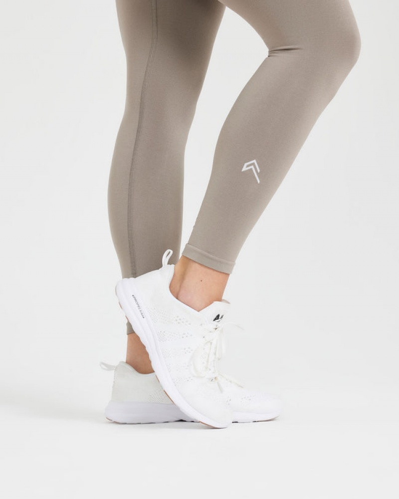 Grey Oner Active Effortless Seamless Leggings | 05741KMOX