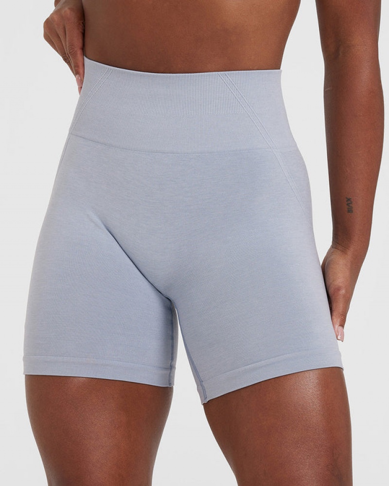 Grey Oner Active Effortless Seamless Shorts | 64375IKHC