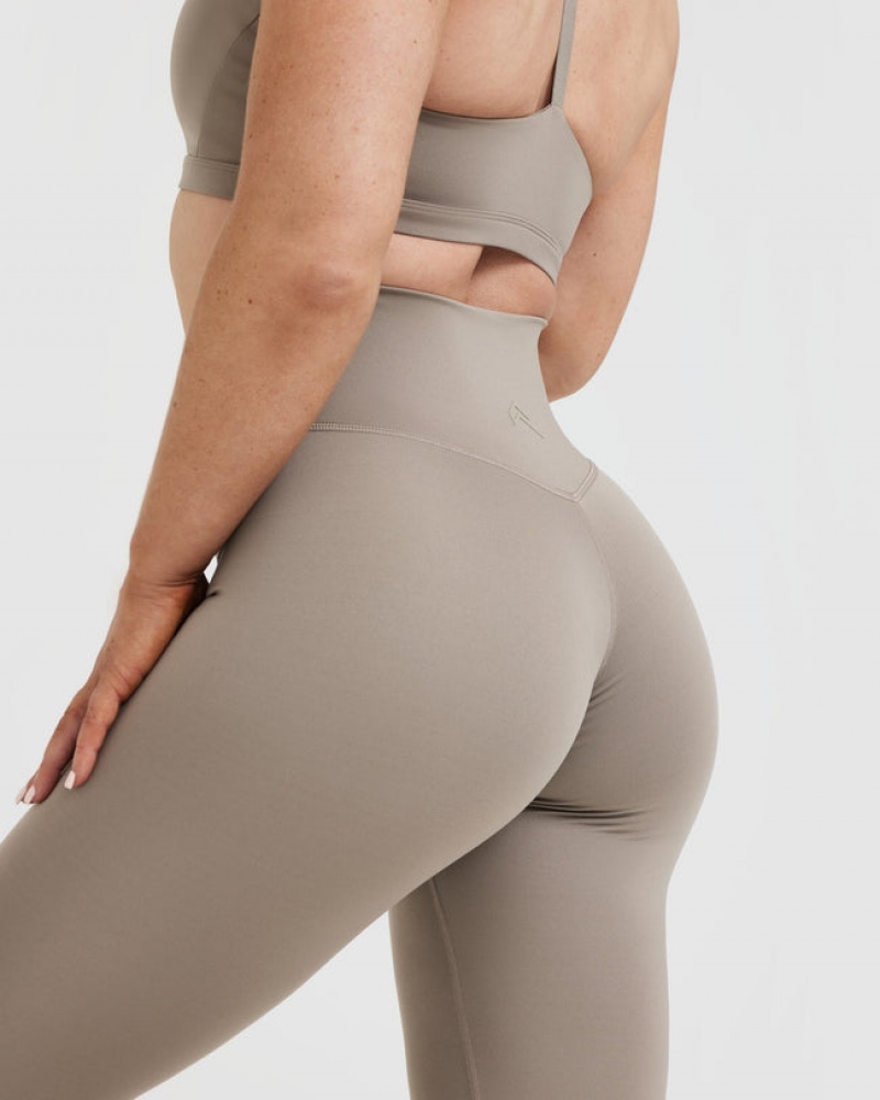 Grey Oner Active Timeless High Waisted Leggings | 14862HRUY