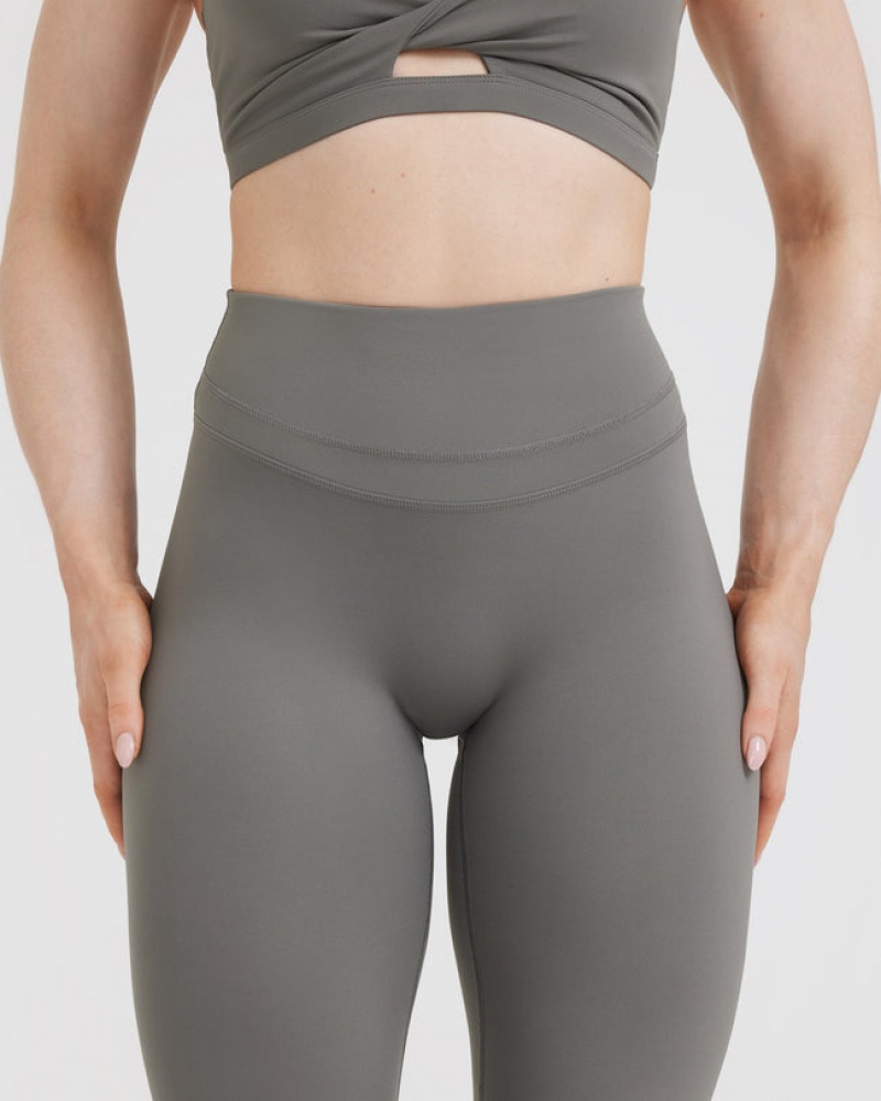 Grey Oner Active Unified High Waisted Leggings | 64293LEJA