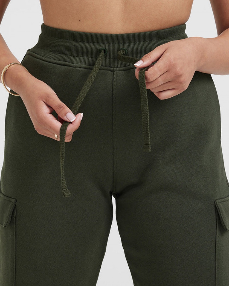 Khaki Oner Active All Day Lightweight Cargo Joggers | 75413XKFM