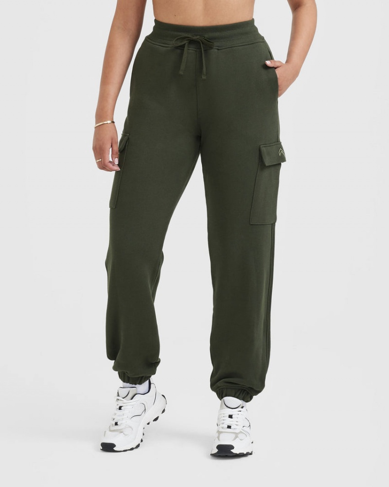 Khaki Oner Active All Day Lightweight Cargo Joggers | 75413XKFM