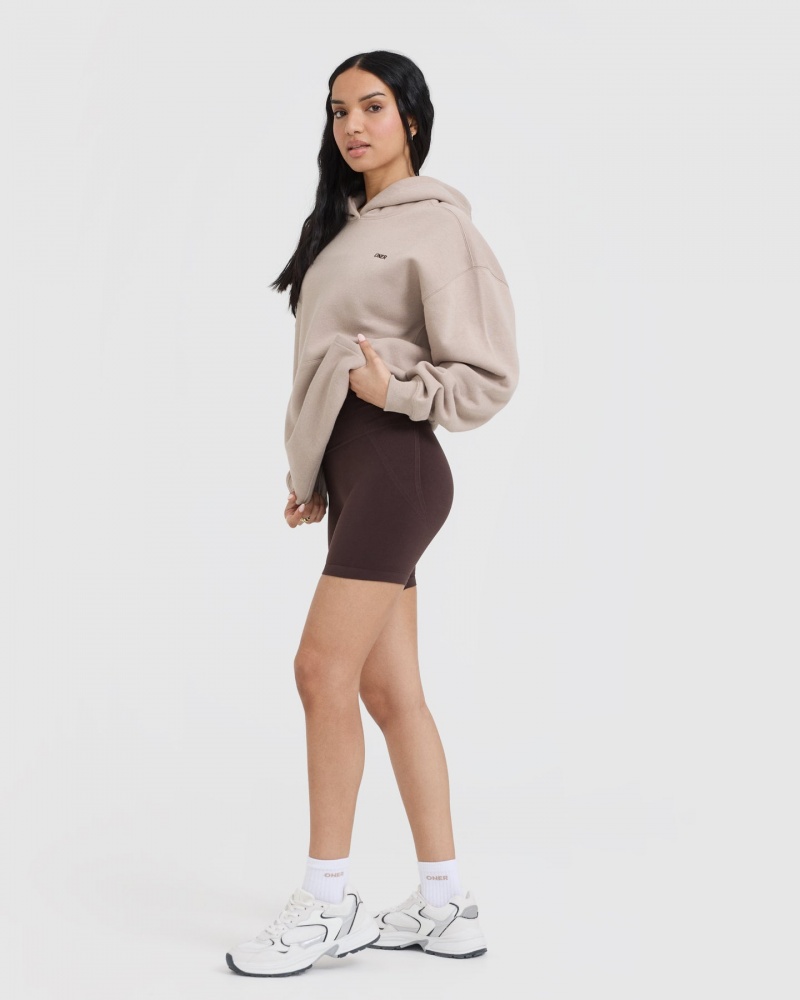 Light Brown Oner Active Foundations Hoodie | 16537ZSHE