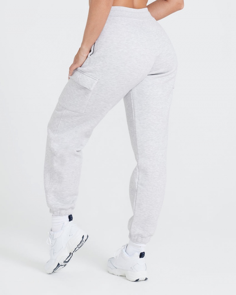 Light Grey Oner Active All Day Cargo Joggers | 52134WTMV