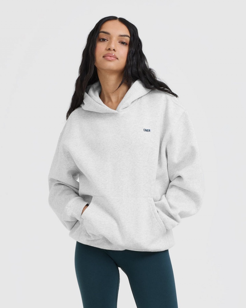 Light Grey Oner Active Foundations Hoodie | 69857XIRA