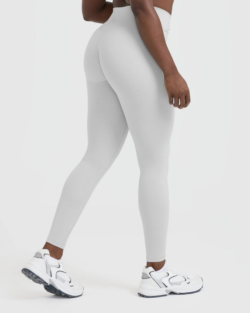 Light Grey Oner Active Timeless High Waisted Leggings | 96832QYNZ