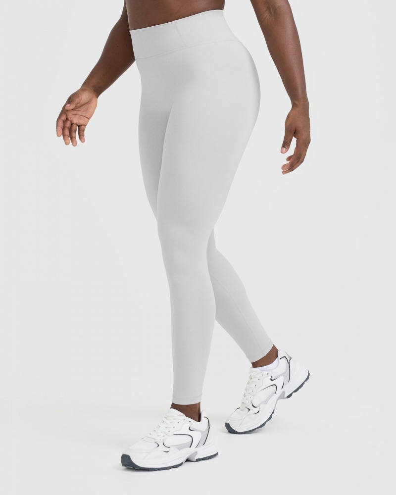 Light Grey Oner Active Timeless High Waisted Leggings | 96832QYNZ