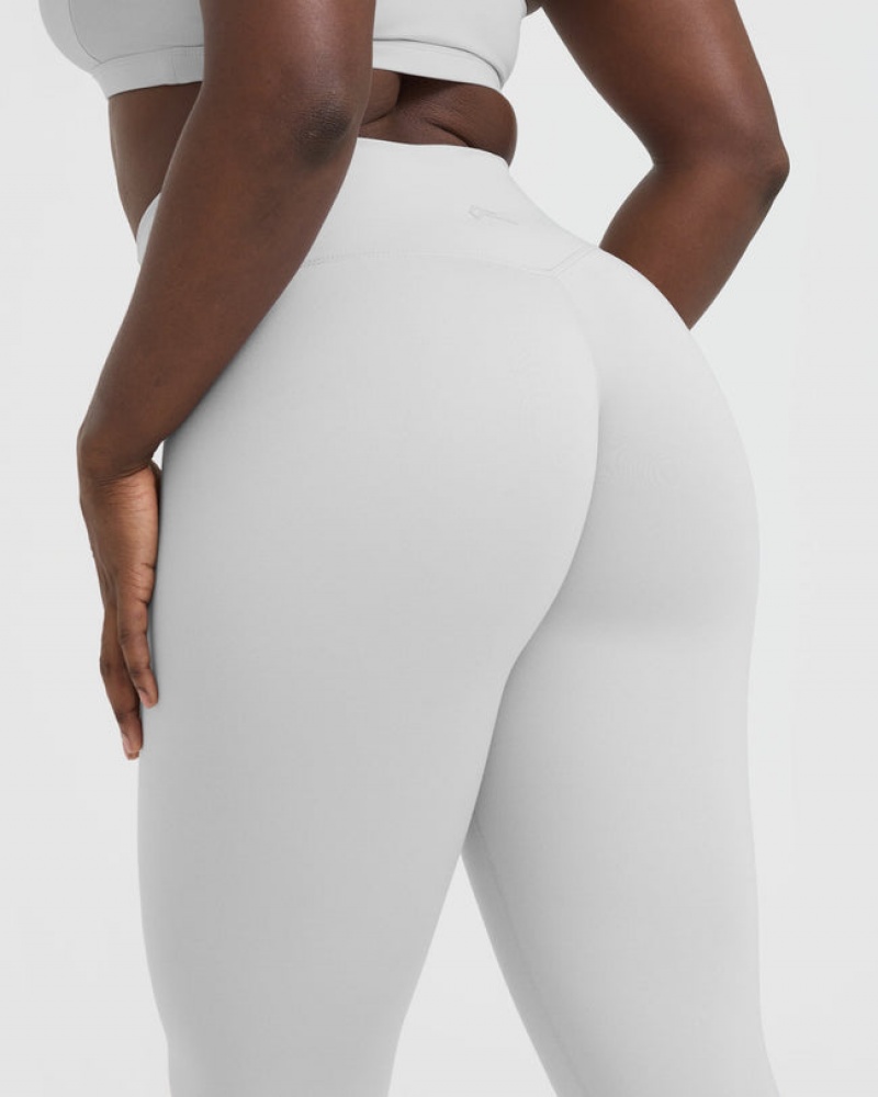 Light Grey Oner Active Timeless High Waisted Leggings | 96832QYNZ