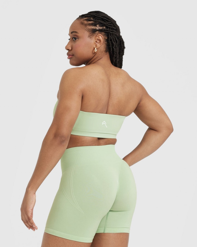 Mint / Green Oner Active Everyday Bandeau Bralette Sports Bras | 21650UHPR