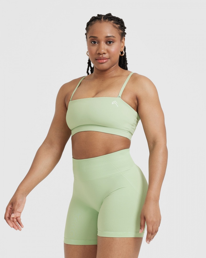 Mint / Green Oner Active Everyday Bandeau Bralette Sports Bras | 21650UHPR