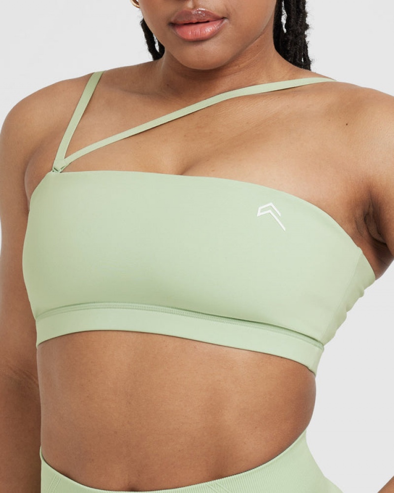 Mint / Green Oner Active Everyday Bandeau Bralette Sports Bras | 21650UHPR