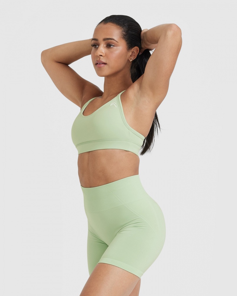 Mint / Green Oner Active Everyday Sports Bras | 75928WKEH