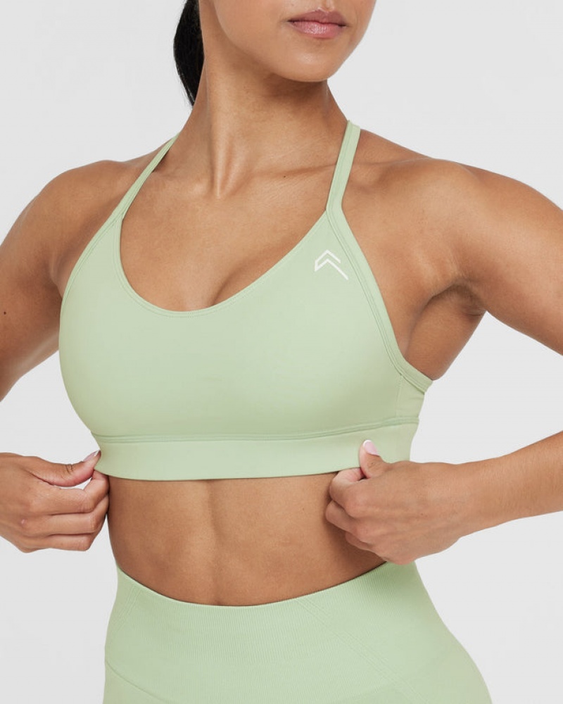 Mint / Green Oner Active Everyday Sports Bras | 75928WKEH