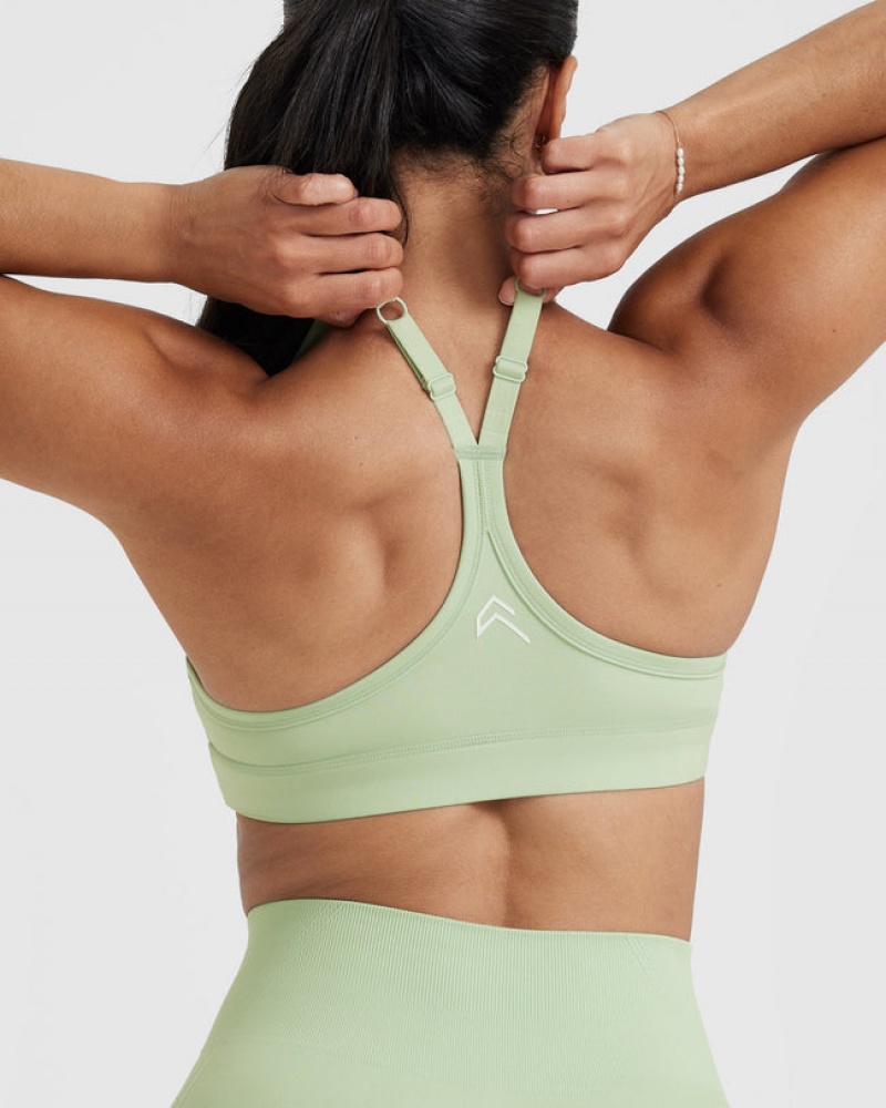 Mint / Green Oner Active Everyday Sports Bras | 75928WKEH