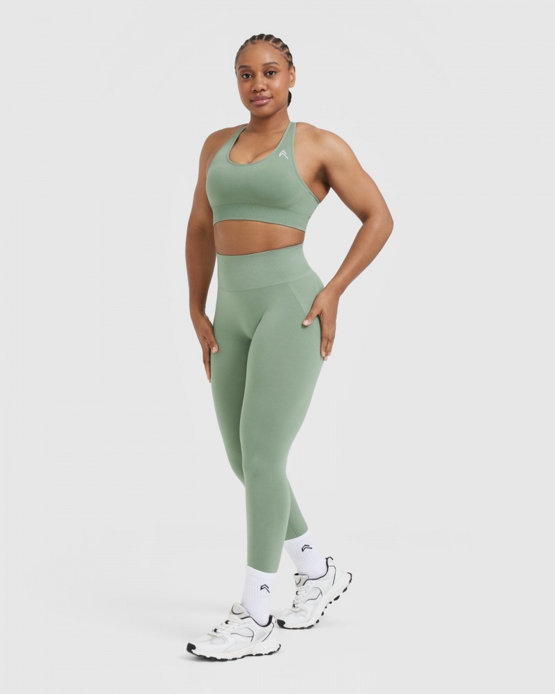 Olive Oner Active Classic Seamless 2.0 Bralette Sports Bras | 78940YQUK