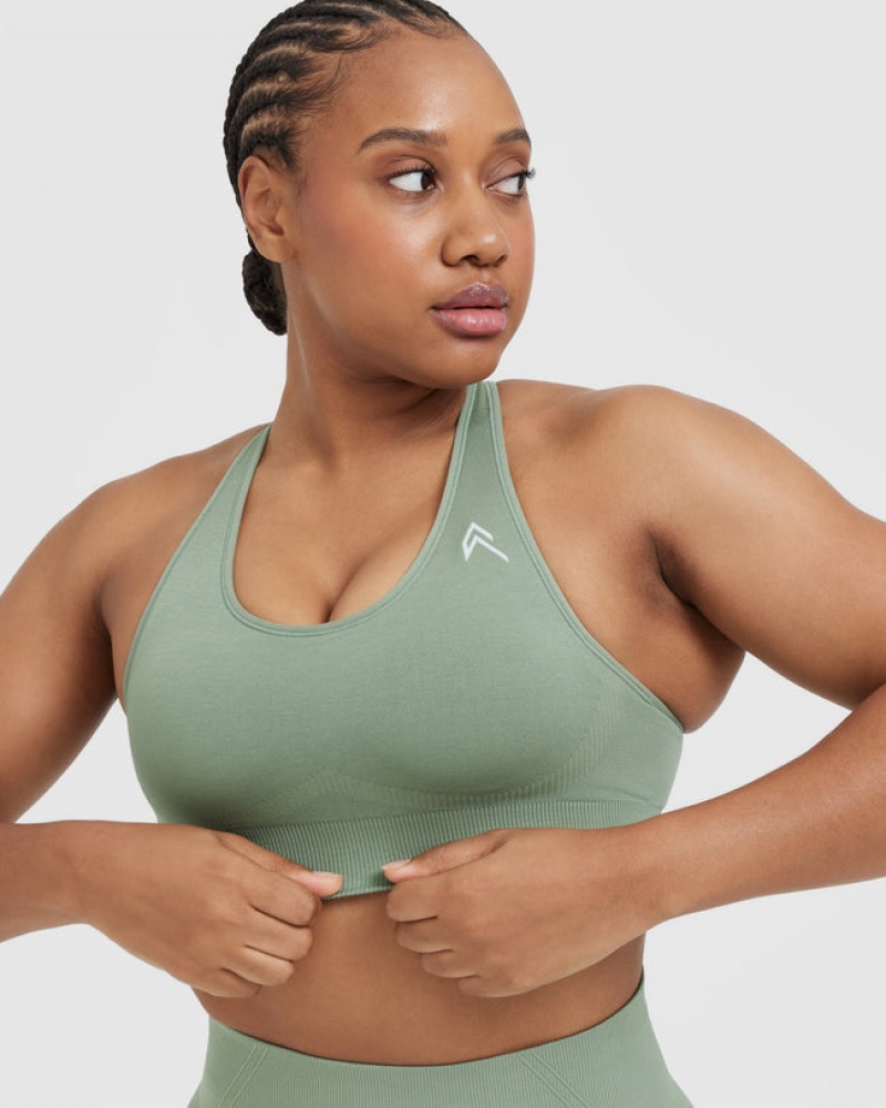 Olive Oner Active Classic Seamless 2.0 Bralette Sports Bras | 78940YQUK