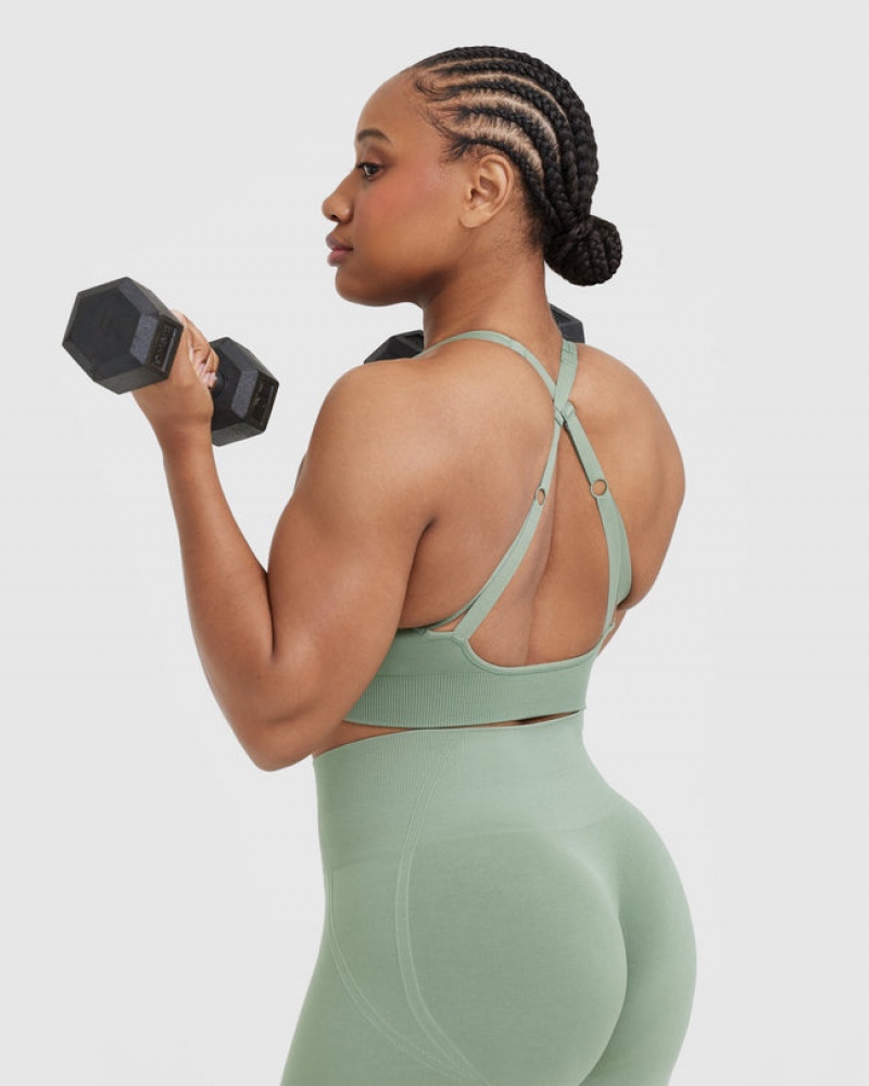 Olive Oner Active Classic Seamless 2.0 Bralette Sports Bras | 78940YQUK