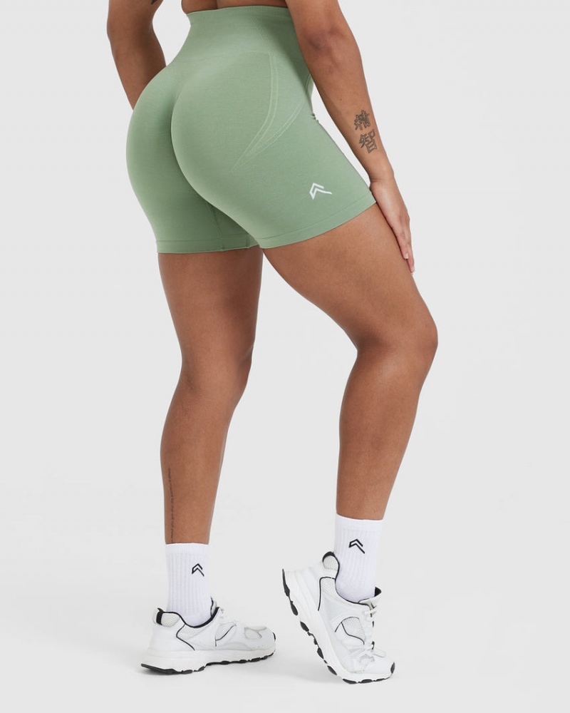 Olive Oner Active Effortless Seamless Shorts | 59364ANWY