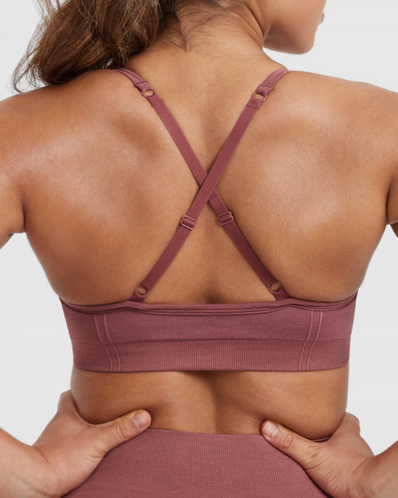 Pink Oner Active Effortless Strappy Bralette Sports Bras | 70834TZFW