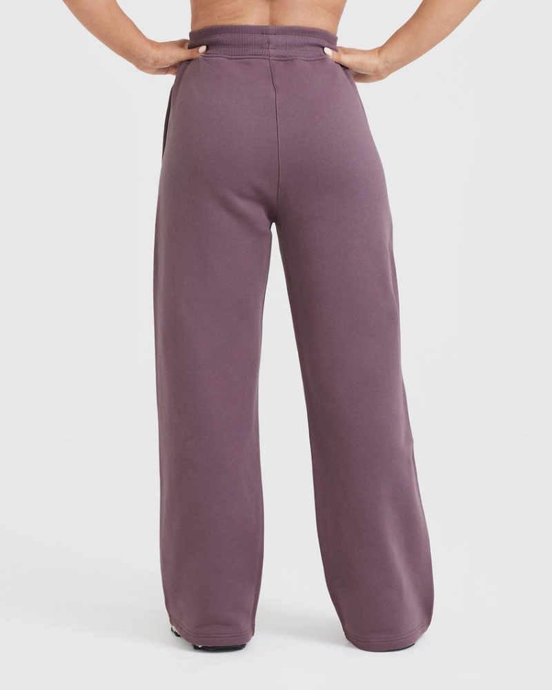 Purple Oner Active All Day Straight Leg Joggers | 75021SLMI