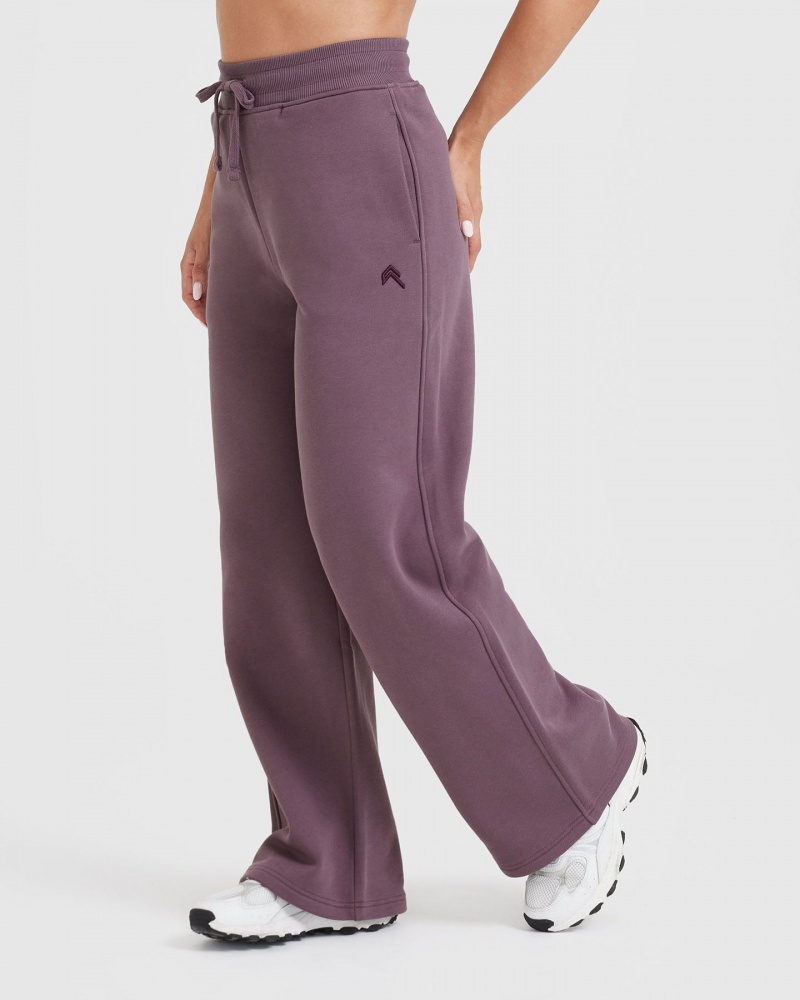 Purple Oner Active All Day Straight Leg Joggers | 75021SLMI