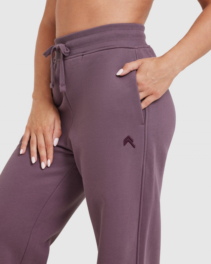 Purple Oner Active All Day Straight Leg Joggers | 75021SLMI