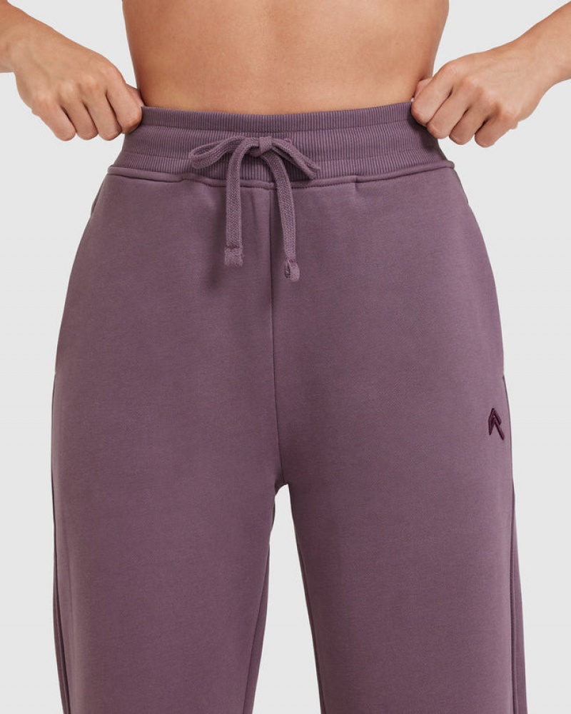 Purple Oner Active All Day Straight Leg Joggers | 75021SLMI