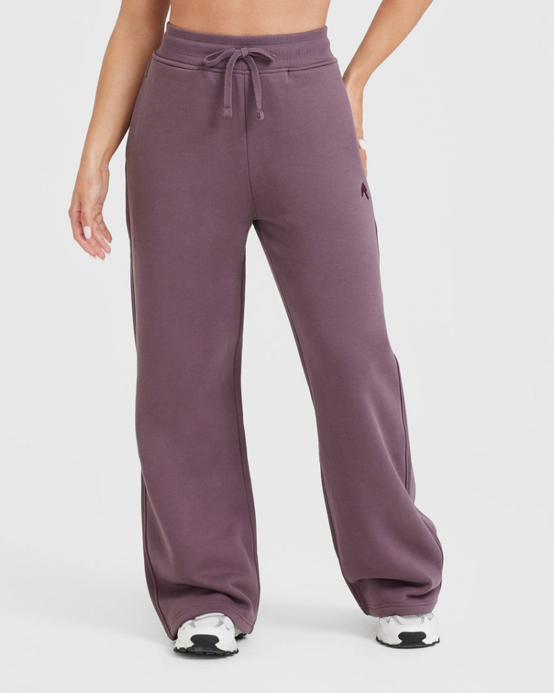 Purple Oner Active All Day Straight Leg Joggers | 75021SLMI