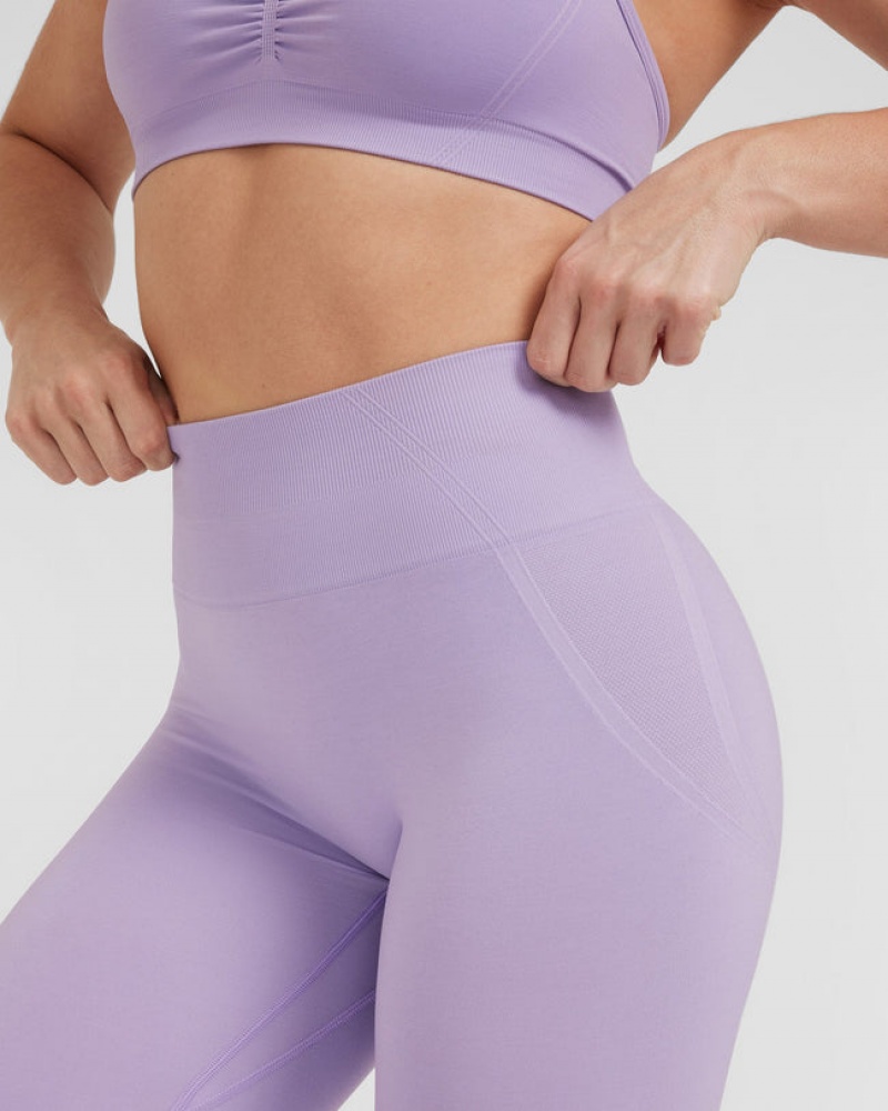 Purple Oner Active Effortless Seamless Leggings | 20143WJGT