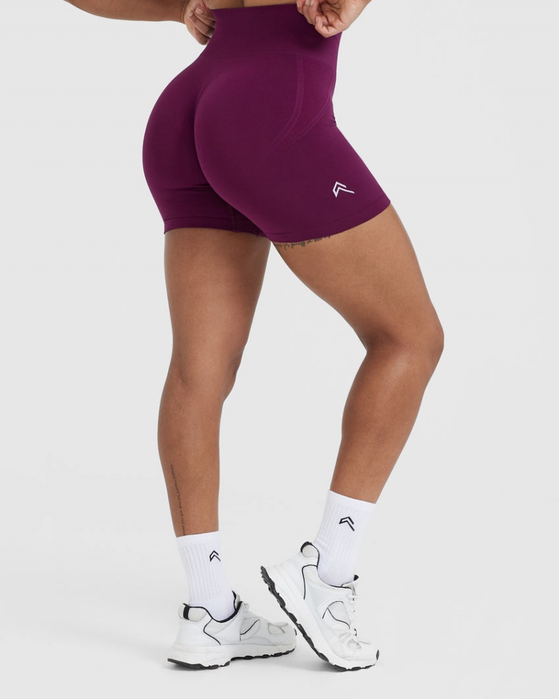 Purple Oner Active Effortless Seamless Shorts | 60785BMKN