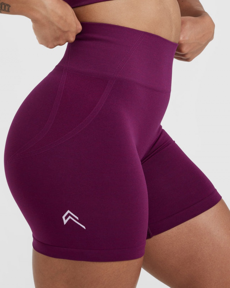 Purple Oner Active Effortless Seamless Shorts | 60785BMKN