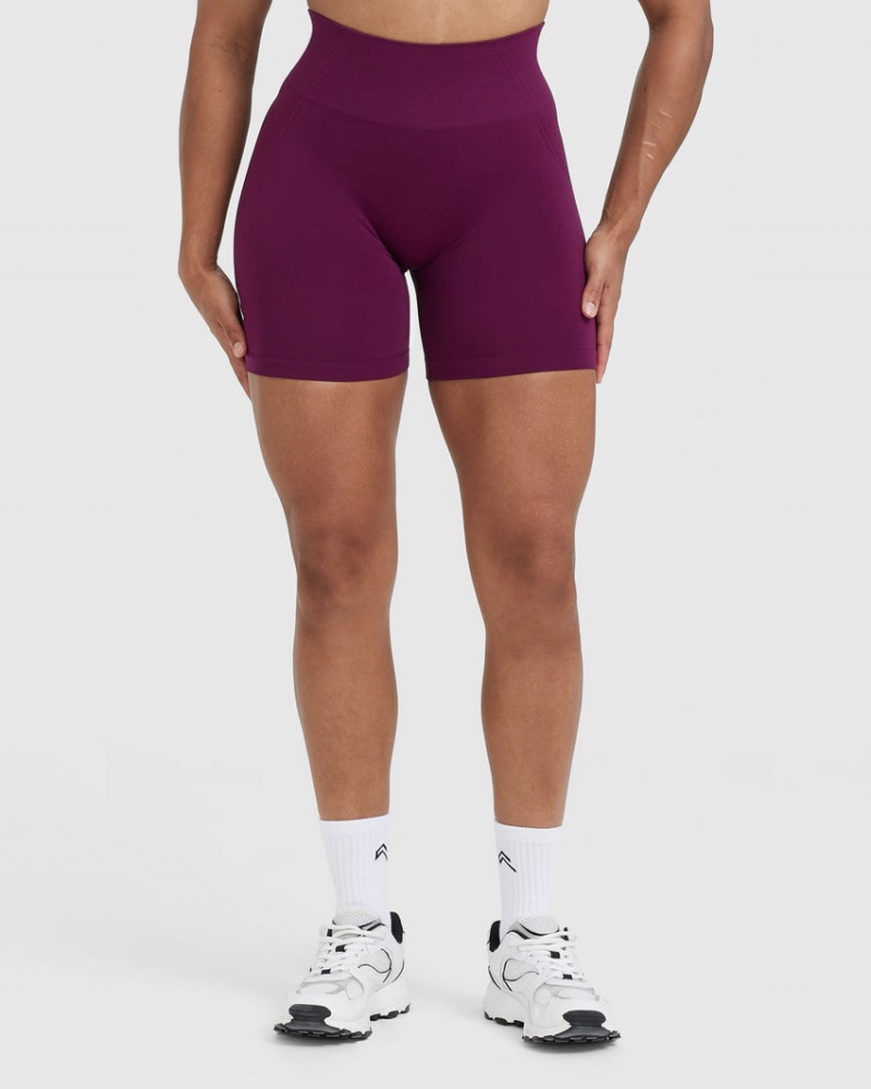 Purple Oner Active Effortless Seamless Shorts | 60785BMKN