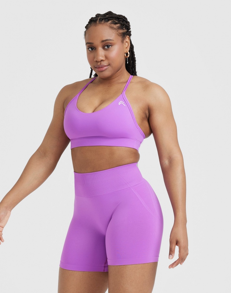 Purple Oner Active Everyday Sports Bras | 79530ZAGK