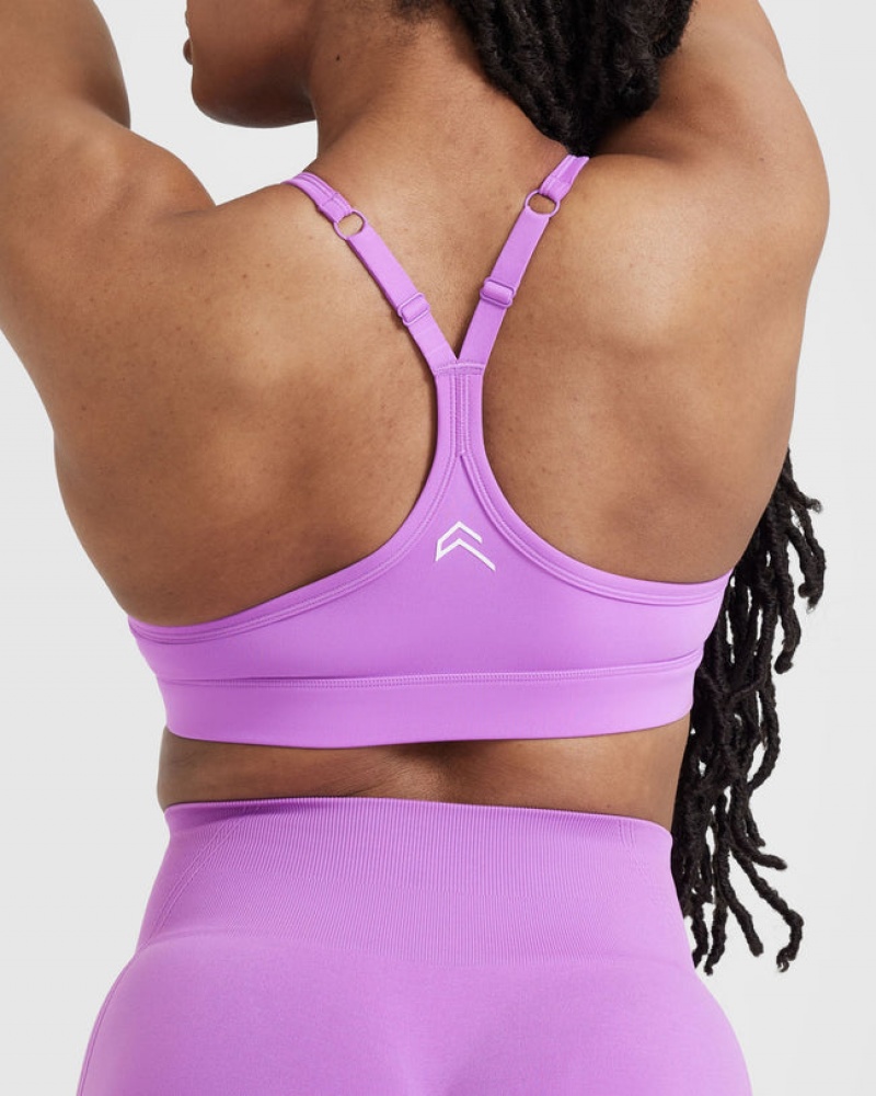 Purple Oner Active Everyday Sports Bras | 79530ZAGK