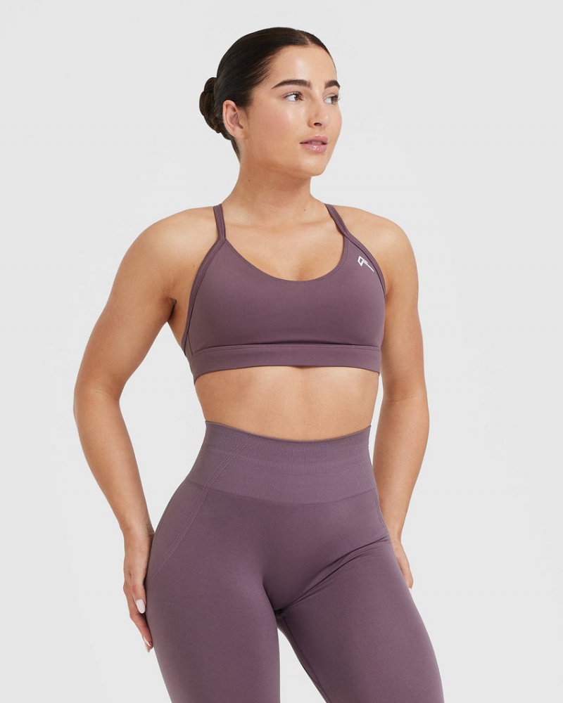 Purple Oner Active Everyday Sports Bras | 79316OBTP